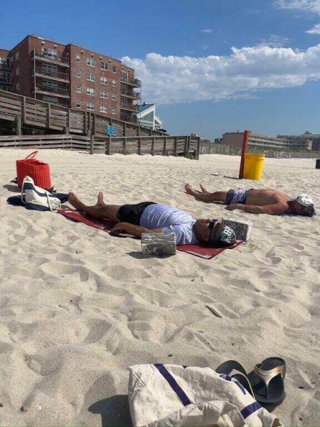 Sunbathing